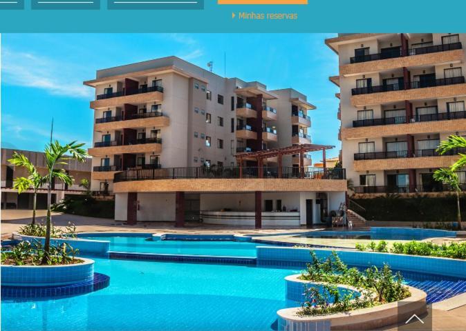 Resort Marina Flat & Nautica Caldas Novas Exteriér fotografie